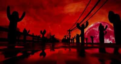 I remade a section of 'Go With the Flow' in Blender as a perfect loop!