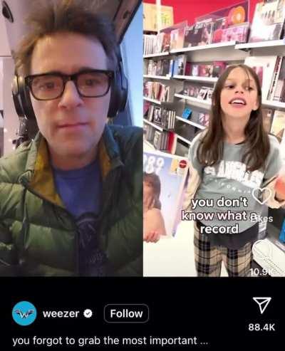 You forgot to grab the most important vinyl!