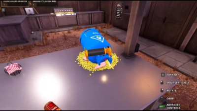 Today's special: a gas tank on sliced pickles and chicken breast.