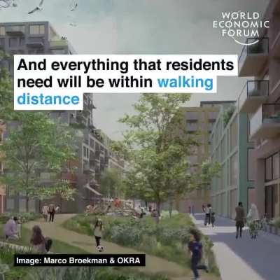 Utrecht begins building Merwedekanaalzone — a high-density, energy-neutral, car-free neighbourhood for 12,000 residents, 21,500 bikes, shared mobility, communal gardens, & a neighbourhood janitor.