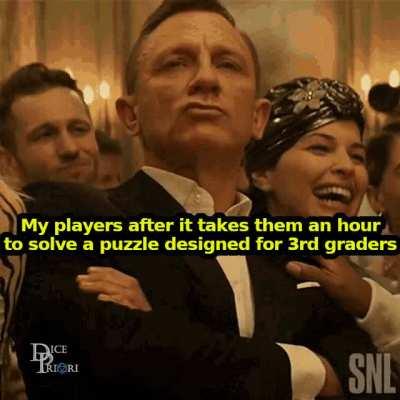 It turns out, the square peg goes in the square hole!