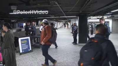 Governor come on, you take the problem people and take them off the subway. Not whatever the fuck this is