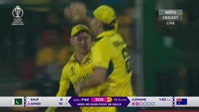 Pat Cummins took last wicket of pakistan ...