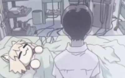 Heheâ¦ Evangelion reference