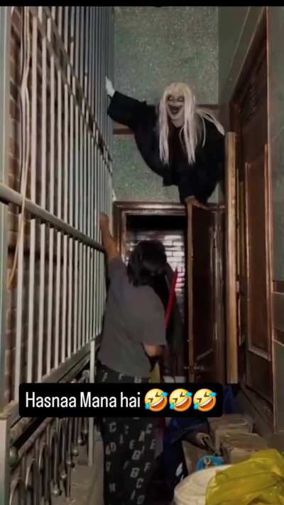 That's why they say you should be more afraid of the living...