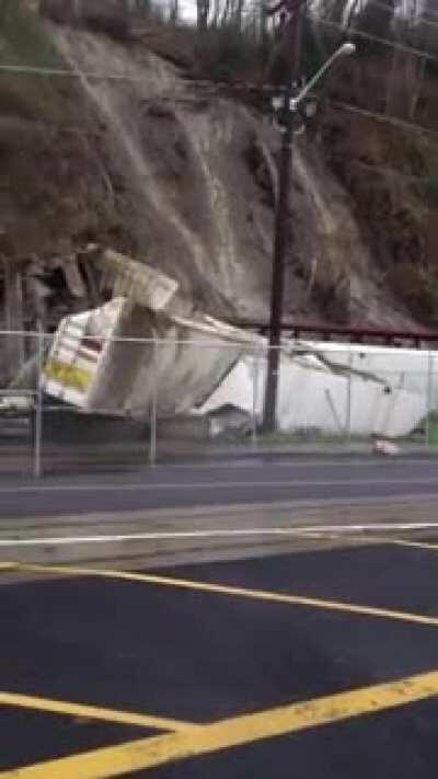 Ouch..imagine what that must’ve felt like for the train driver an a person under it.God.