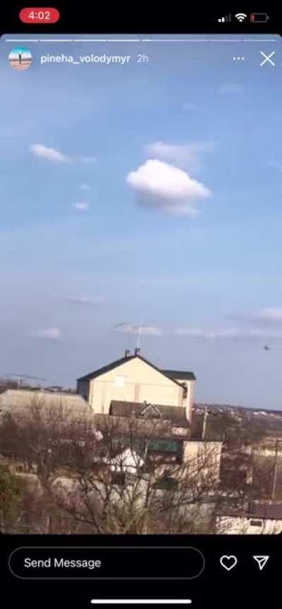 Dogfights over Kherson