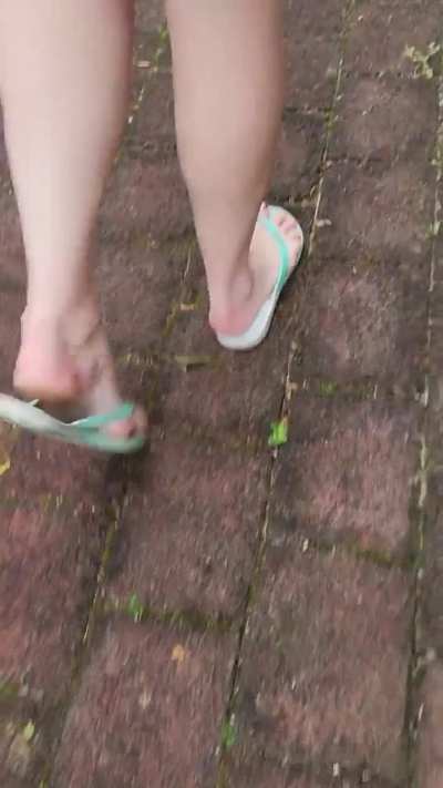 Dream Feet in Flip Flops