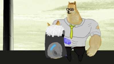 Stamding here, I realise...