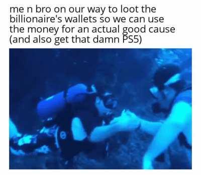 Broke boys gotta do what we gotta do