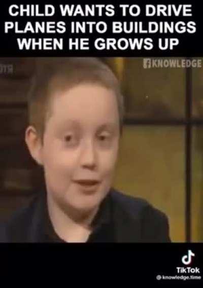 Imagine the battering he’d get off his mother for saying this on live tele