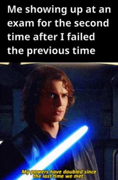 wish me good luck, I need it