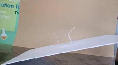 Necromancer reanimates a horse made out of paper