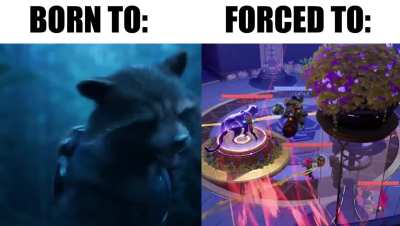 God knows Rocket would be unstoppable if he weren't busy healing his teammates all the time