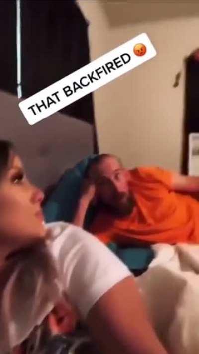 I'm glad that it backfired