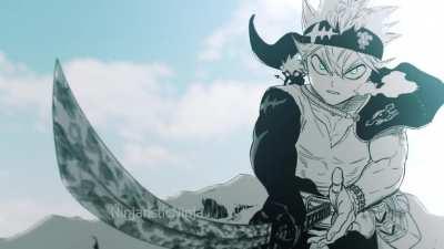 Here's a shot of a Black Clover Edit I'm working on!