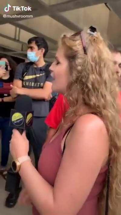 3.4M views on TikTok. Her reputation now precedes her.