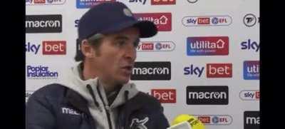Joey Barton describes player having a bad game as 