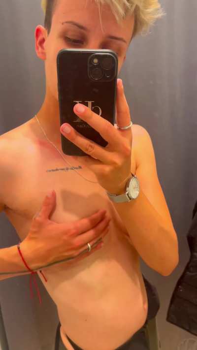 Shall we try it in the changing room?