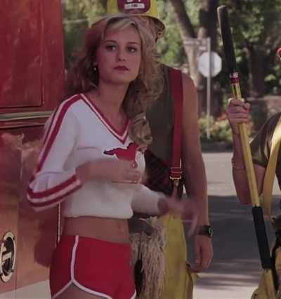 Brie Larson's tight body and ass