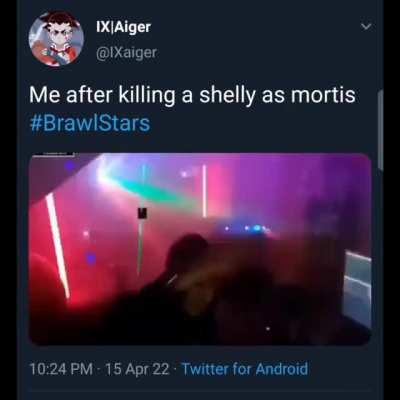 me after killing a shelly while using mortis(made by me)