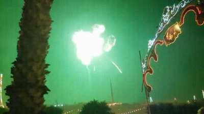 Worlds largest single firework shell