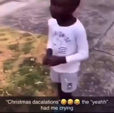 Christmas what Lil nigga?