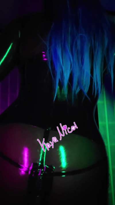 I absolutely love my smokey transparent latex catsuit