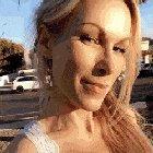 2 blondes showing off