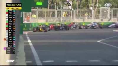 Hamilton errando a freada ao som da música das videocassetadas (créditos nos comentários)