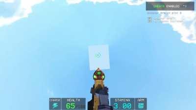 has anything like this been posted before? i noticed you get a bit of air if you slide off the top of a ramp and wanted to see how far it can go. it goes far