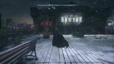 I was playing arkham knight freeroam and I discovered this (its the cloudburst ambience song)