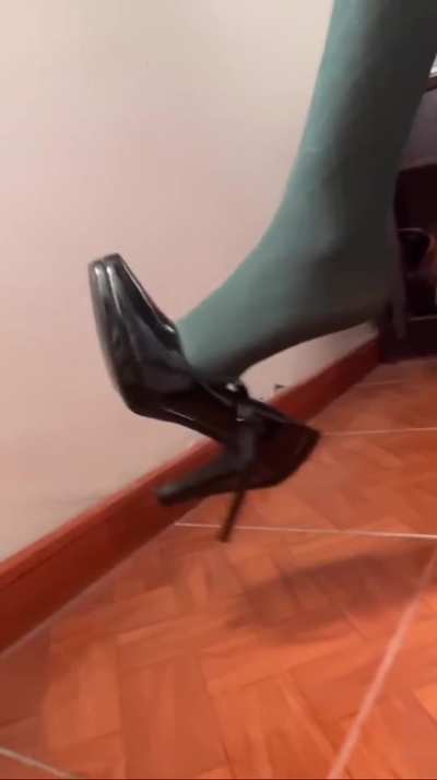 These nylons are too soft my shoes dropped so loud. My feet are waiting on your next move