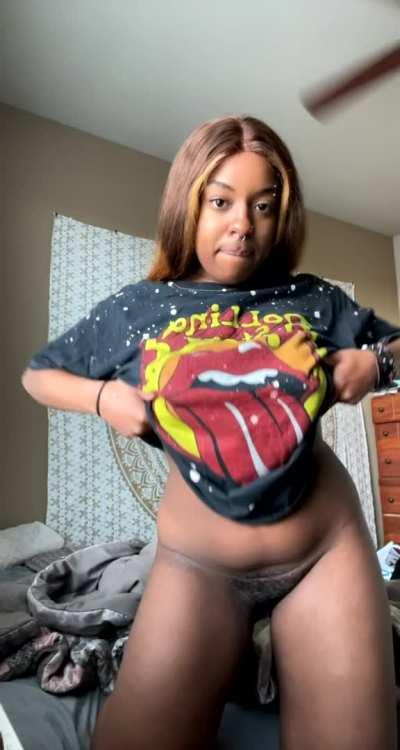 I wish I could never wear a shirt again