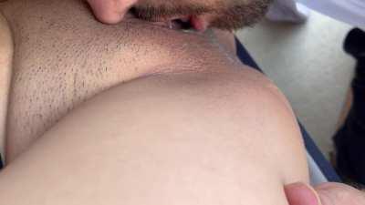 Told me he was hungry so I offered him a snack