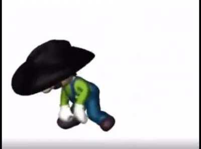 stop and watch luigi vibe to jetpack joyride theme (credit to GlitchedLunar)