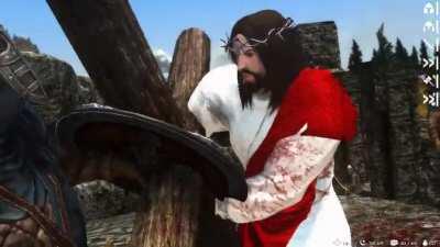 The power of Christ impales you..