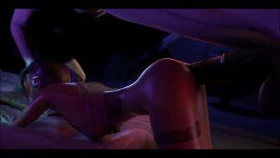 Judy taking her horse nice and deep in her ass (TheBartender)