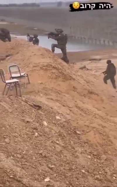 Bedouin Pathfinder Battalion - 585 inside Gaza