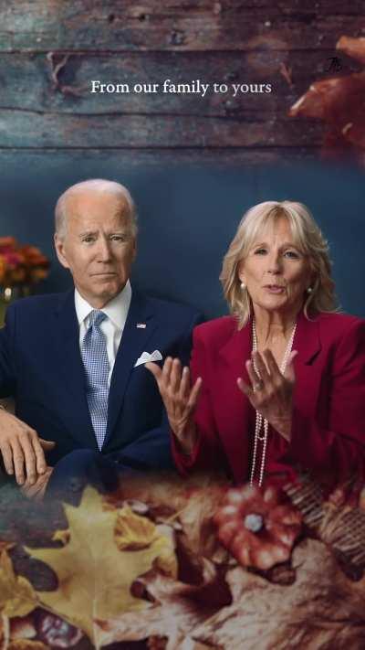 Biden’s weird Thanksgiving message