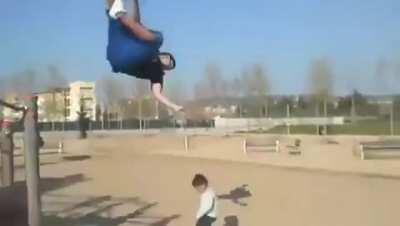 Why would you do this on a kids playground?