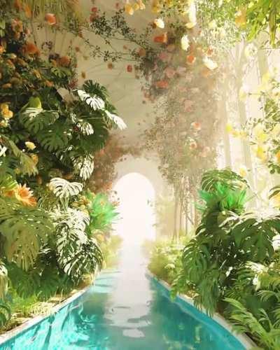 Floating Along the Lazy River [OC]