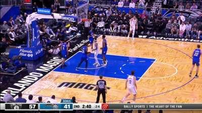 [Highlight] Contact from 2 defenders? No problem for Harden.