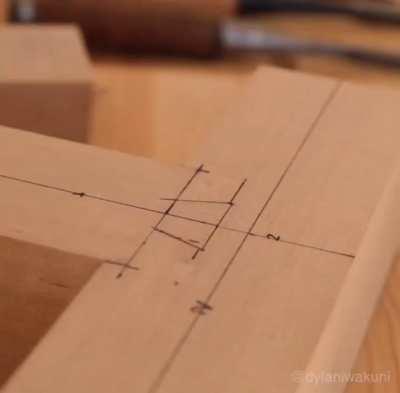 Traditional Japanese wood joins by Dylan Iwakuni