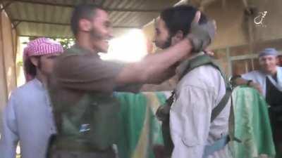 ISIS suicide bombers play a game to decide who will be driver