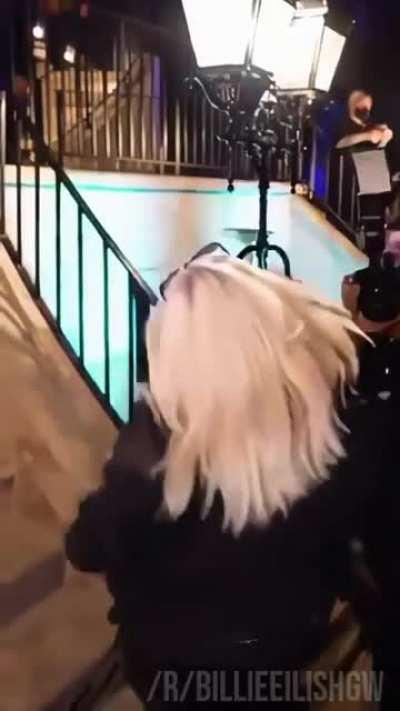 Billie and her massive tits in motion