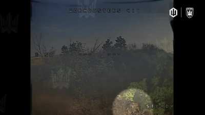 Ukrainian 414th UAV Brigade “Magyar’s Birds” Eliminating a Russian Soldier in the Donetsk Region