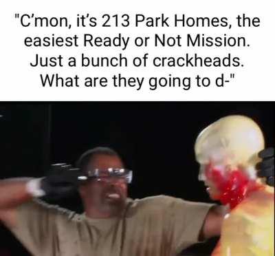 213 with an unmodded M4, no armor, and a 1911. Call that Vietnam.