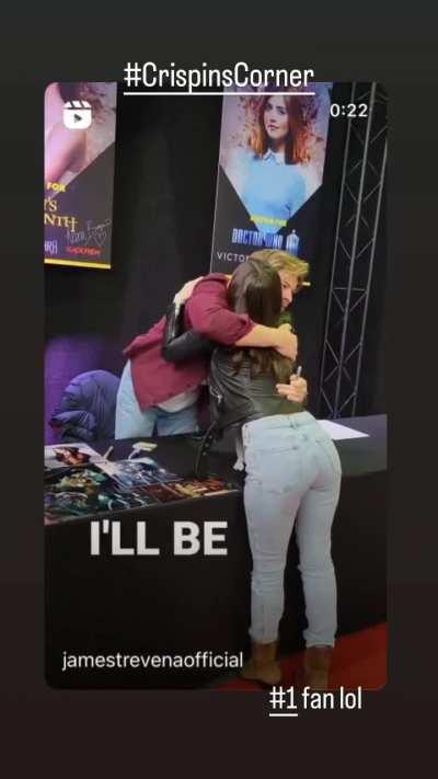 She loves her man. That butt...