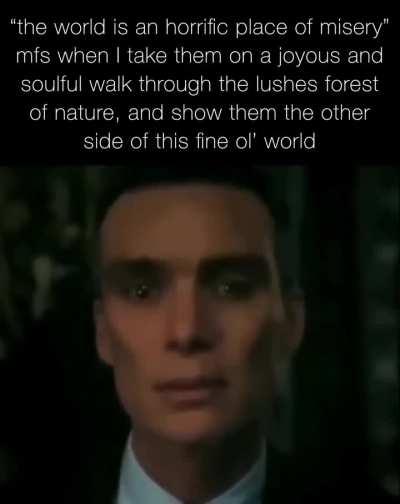 There’s much dark in this world, yes, but man, there’s so much light in it, too!